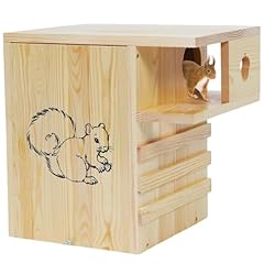 Widened wooden squirrel for sale  Delivered anywhere in USA 