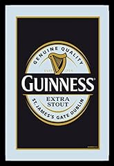 Guinness specchio parete usato  Spedito ovunque in Italia 