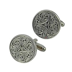 Mens round cufflinks for sale  Delivered anywhere in UK