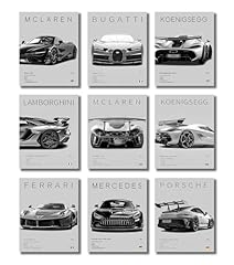Cslgqgv car posters for sale  Delivered anywhere in USA 