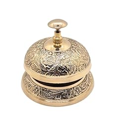 Desk bell brass for sale  Delivered anywhere in USA 