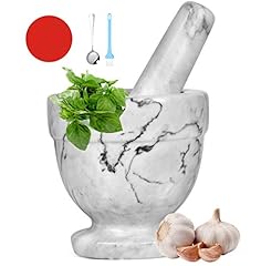Mortar pestle marble for sale  Delivered anywhere in USA 