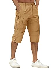 Tacvasen khaki shorts for sale  Delivered anywhere in UK