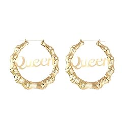 Bamboo earrings women for sale  Delivered anywhere in USA 