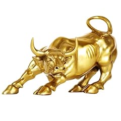 Brass bull figurine for sale  Delivered anywhere in UK