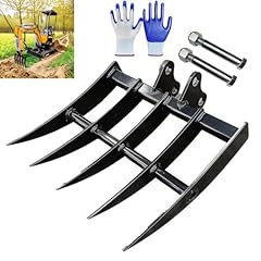 Mini excavator rake for sale  Delivered anywhere in UK