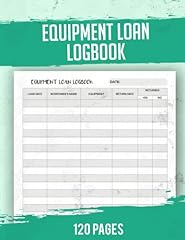 Equipment sign logbook for sale  Delivered anywhere in USA 