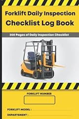 Forklift daily inspection for sale  Delivered anywhere in UK