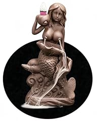 Ceramic mermaid waterfall for sale  Delivered anywhere in USA 