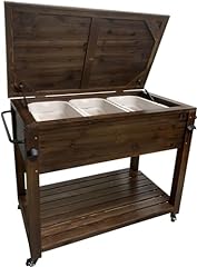 Wooden patio cooler for sale  Delivered anywhere in USA 