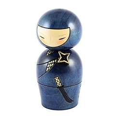 Bambola kokeshi ninja usato  Spedito ovunque in Italia 