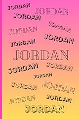 Jordan personalized 6x9 for sale  Delivered anywhere in UK