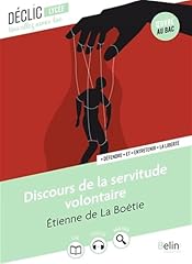 Discours servitude volontaire d'occasion  Livré partout en Belgiqu