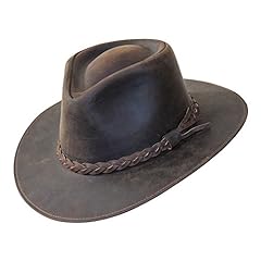 Premium leather fedora for sale  Delivered anywhere in USA 