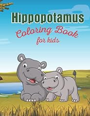 Hippopotamus coloring book gebraucht kaufen  Wird an jeden Ort in Deutschland