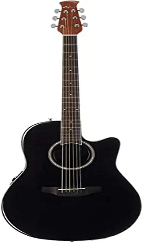 Ovation Applause E-akoestische gitaar AB24II-5 mid Cutaway zwart tweedehands  