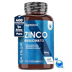 Zinco integratore 400 usato  Spedito ovunque in Italia 