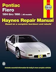 Pontiac fiero 1984 d'occasion  Livré partout en Belgiqu