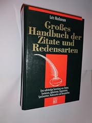 Großes handbuch zitate gebraucht kaufen  Wird an jeden Ort in Deutschland