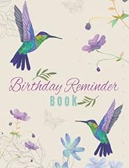 Birthday reminder book for sale  Delivered anywhere in UK