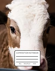 Cow print composition for sale  Delivered anywhere in USA 