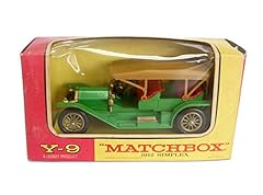 LESNEY MATCHBOX 1/43 SCALE DIECAST MODEL CAR - Y9 1912, used for sale  Delivered anywhere in Ireland