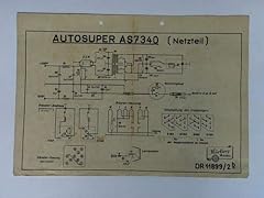 Schaltbild autosuper 7340 gebraucht kaufen  Wird an jeden Ort in Deutschland