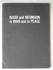Nash nevinson war for sale  Delivered anywhere in UK