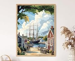 Mystic seaport art for sale  Delivered anywhere in USA 