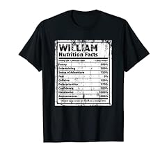 William nutrition facts for sale  Delivered anywhere in USA 