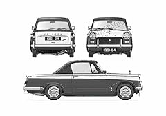 Photo blueprint triumph for sale  Delivered anywhere in UK
