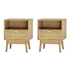 Yeejuak rattan bedside for sale  Delivered anywhere in UK