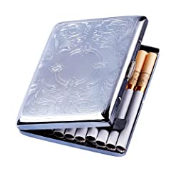 1pcs silver cigarette for sale  Delivered anywhere in UK