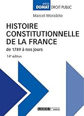 Histoire constitutionnelle 178 d'occasion  Livré partout en Belgiqu