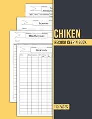 Chicken record keeping for sale  Delivered anywhere in USA 