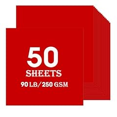 Red cardstock sheets for sale  Delivered anywhere in USA 