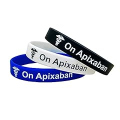Apixaban wristbands medical for sale  Delivered anywhere in Ireland
