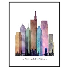 Oflydesigns philadelphia skyli for sale  Delivered anywhere in USA 