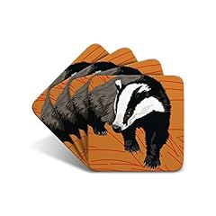 Badger set coasters for sale  Delivered anywhere in UK