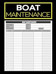 Boat maintenance log for sale  Delivered anywhere in USA 