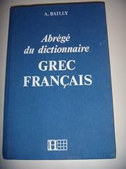Dictionnaire abrégé grec d'occasion  Livré partout en France