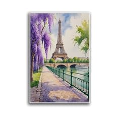 Jfhcqjpk paris watercolor for sale  Delivered anywhere in USA 