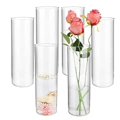 Glass cylinder vases for sale  Delivered anywhere in USA 