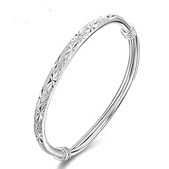 Yycfb silver bangles for sale  Delivered anywhere in UK