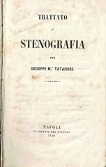 Trattato stenografia usato  Spedito ovunque in Italia 