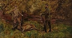 Tableau signé chasseur d'occasion  Livré partout en France
