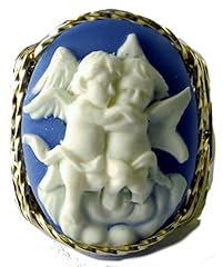 Blue hugging cherub for sale  Delivered anywhere in USA 