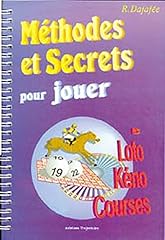 Méthodes secrets jouer d'occasion  Livré partout en France