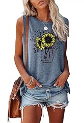 Sunflower graphic tank for sale  Delivered anywhere in USA 