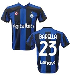 Usato, Maglia Calcio Inter Barella 23 Replica autorizzata 2022-2023 Taglie da Bambino e Adulto (XL (Adulto)) usato  Spedito ovunque in Italia 
